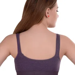 aamarsh Pack of 2 Heathered Non-Padded T-Shirt Bras image 4