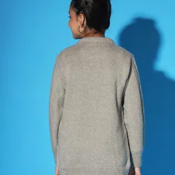 nick & jones Girls Knitted Regular Fit Sweater image 4