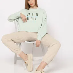 gap Women Printed Relaxed Fit Pullover image 4