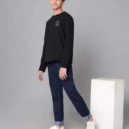 under fourteen only Boys Flexi Waist Mid Rise Jeans image 4