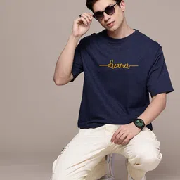 buda jeans co Men Graphic Oversized Fit Crew- Neck T-Shirt image 4