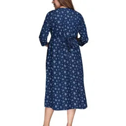 mamma's maternity Floral Print A-line Dress image 4