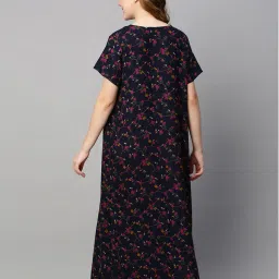 momtobe Floral Print Nightgown image 5