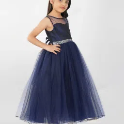 toy balloon Embellished Round-Neck Gown image 4