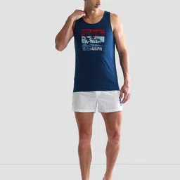 u.s. polo assn. Men Logo Print Vests-OEV02 image 4