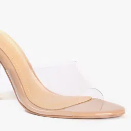 catwalk Chunky Heeled Slip-On Sandals image 4