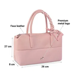 metro Women Satchel with Detachable Strap image 4