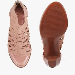 catwalk Women High-Top Chunky Heeled Sandals image 4