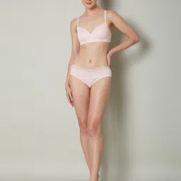 vero moda Lace Non-Wired T-Shirt Bra image 4