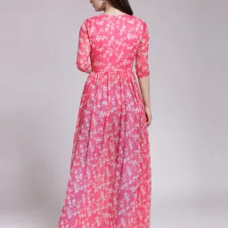 cation Floral Print Round-Neck Tunic image 4