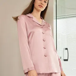 bellababebysk Women Full-Sleeves Shirt & Pants Set image 4