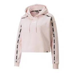 puma Logo Print Power Crop Hoodie image 4