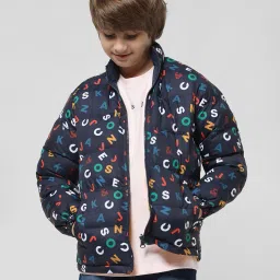 jack & jones Boys Printed Relaxed Fit Crew-Neck T-Shirt image 4