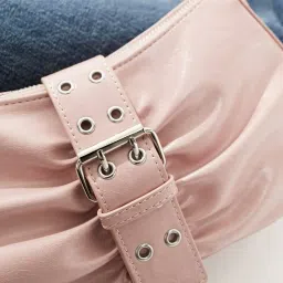 asos design Women Ruched Shoulder Bag image 4