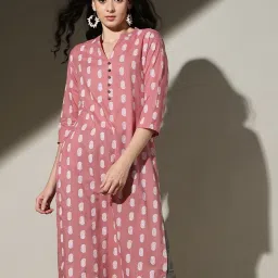 nyrika Women Paisley Print Straight Kurta image 4