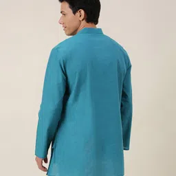 fabindia Mandarin-Collar Short Kurta image 4