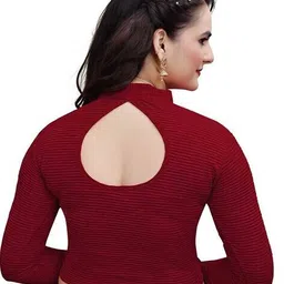 ss sanket synthetics WomenSlip-on Blouse image 4