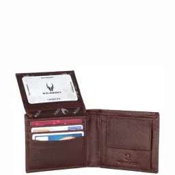 wildhorn Men Logo Print Bi-Fold Wallet image 4