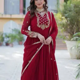 tanuka Women Embroidered Gown Dress image 4