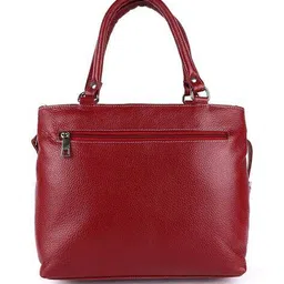 hileder Leather Satchel with Detachable Strap image 4