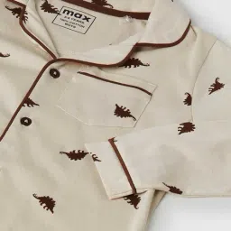 max Boys Printed Sleepwear Set image 4