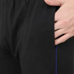 alpha tribe Men Low-Rise Fitted Track Pants image 4