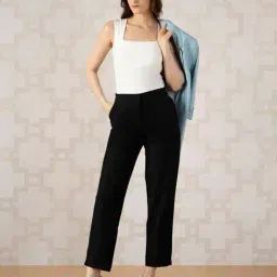 van heusen Women Slim Fit Trousers image 4