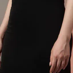 buda jeans co Women Straight Skirt with Elasticated Waistband image 4