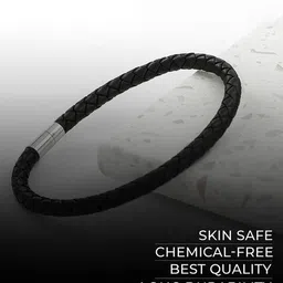 carlton london Men Stainless Steel Bracelet image 4