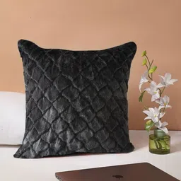 luxehome international Pack of 2 Square Shape Microfiber Cushion Covers image 4