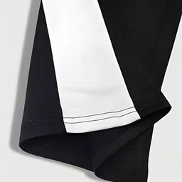 ausk Men Straight Track Pants with Contrast Taping image 4