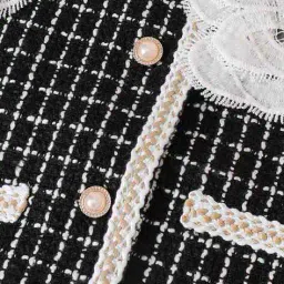 hopscotch Girls Checks Skirt with Top image 4