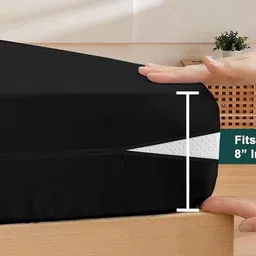 dream care Waterproof Mattress Cover with Zipper  image 4