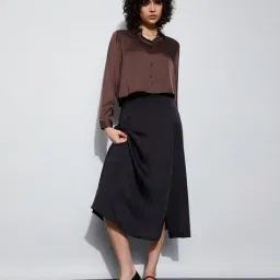 ginger by lifestyle Midi Straight Skirt image 4
