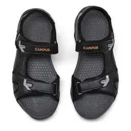 campus Men Open-Toe Double-Strap Sandals image 4