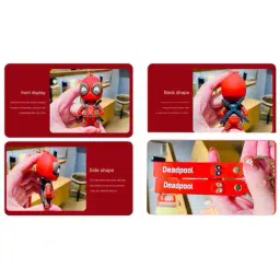 3mads 3D Deadpool Silicon Keychain image 4