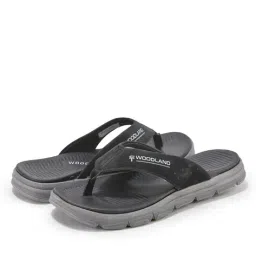 woodland Men Thong-Strap Flip-Flops with Textured Footbed image 4