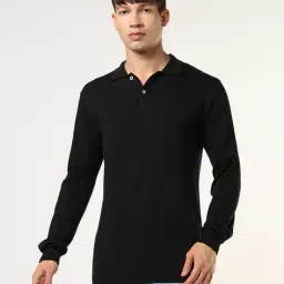 buda jeans co Men Chevron Knit Regular Fit Pullover image 4