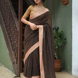 suta Cotton Self-Design Saree  image 4