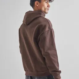 highlander Men Oversized Fit Hoodie with Kangaroo Pocket image 4
