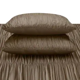 sansaar 200 TC King Size Bedsheet with Pillow Covers and Comforter  image 4