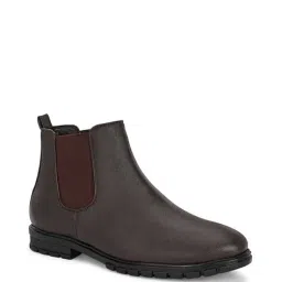 trotus Men Flat Heel Ankle Length Chelsea Boots image 4