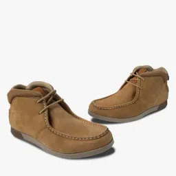 woodland Men Mid-Top Lace-Up Shoes image 4