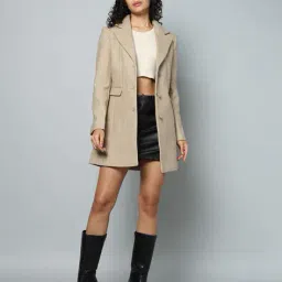 fort collins Women Single-Breasted Blazer with Flap Pockets image 4