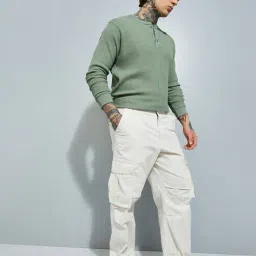 max Men Straight Fit Cargo Pants image 4