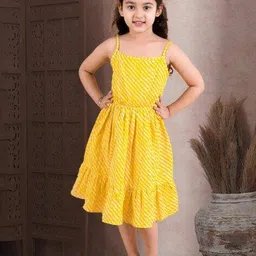 pahelirani GirlsFit and Flare Dress image 4