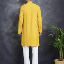 sayesha Men Stripes Long Kurta image 4