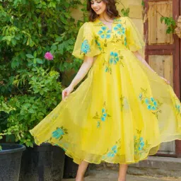 ambraee Women Fit and Flare Dress image 4