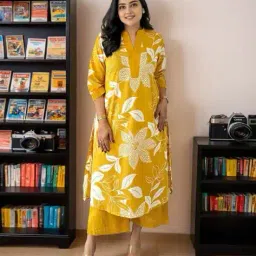 svaraa Women Printed Kurta Set image 4