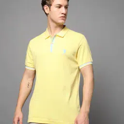 u.s. polo assn. Men Slim Fit Polo T-Shirt with Logo Embroidery image 4